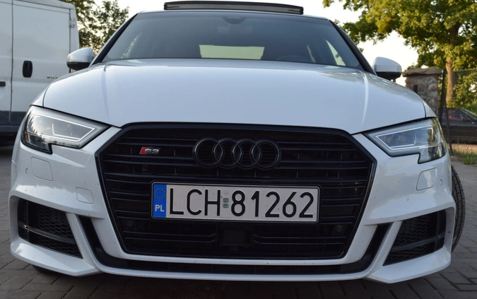 Audi S3 cena 117500 przebieg: 104000, rok produkcji 2017 z Chełm małe 631